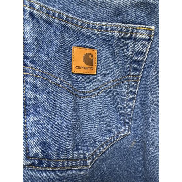 Vtg Carhartt Men’s B17 DST Relaxed Fit Jeans Sz 48X30 Work Wear Grunge Skater - Picture 3 of 9